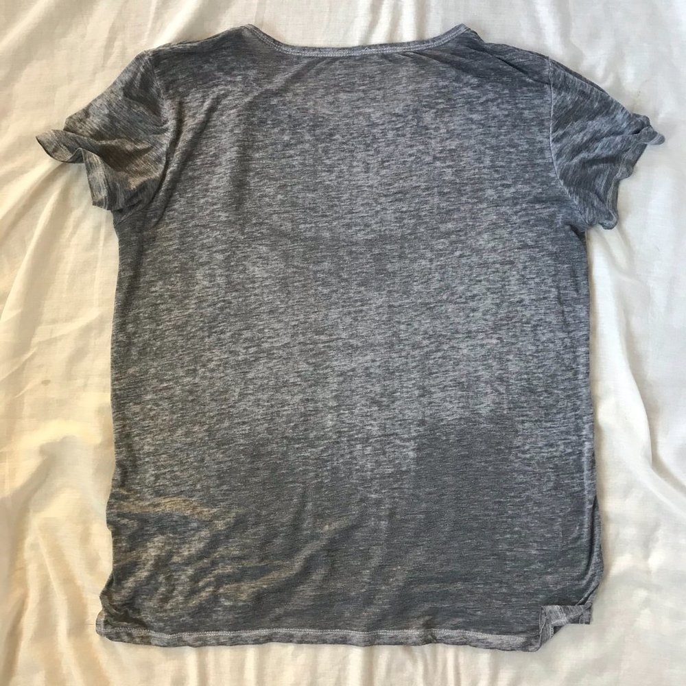 Disney Gray Cinderella Burn out Graphic T-shirt - Picture 4 of 4